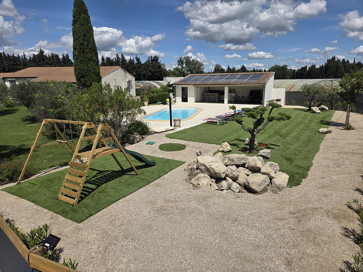 Villa l'Estel jardin et piscine